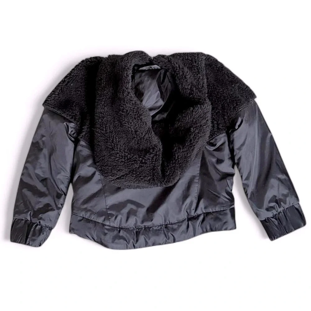 NEW Kids Nike Sherpa Fleece & Nylon Jacket